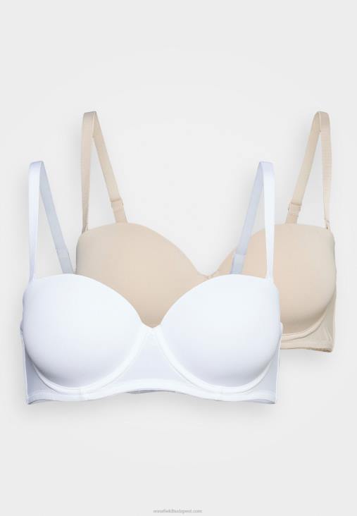 Anna Field nők 2 csomagos többutas pánt nélküli melltartó fehér/nude RTVD925 - Image 9