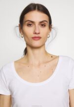 Anna Field nők 3 csomagos alap póló, fehér/sötétkék/világosszürke melanzs RTVD271 - Image 7