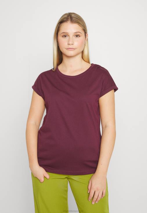 Anna Field nők 3 csomagos alap póló sötétpiros/fehér/fekete RTVD352 - Image 11