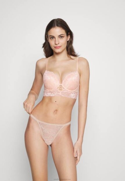 Anna Field nők 5 csomagos tanga fekete/nude/rózsaszín RTVD963