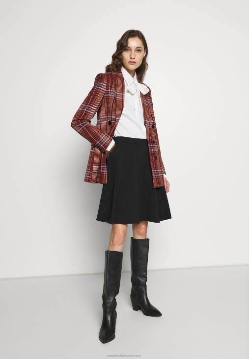 Anna Field nők alap mini a vonalú szoknya mini szoknya fekete RTVD791 - Image 2