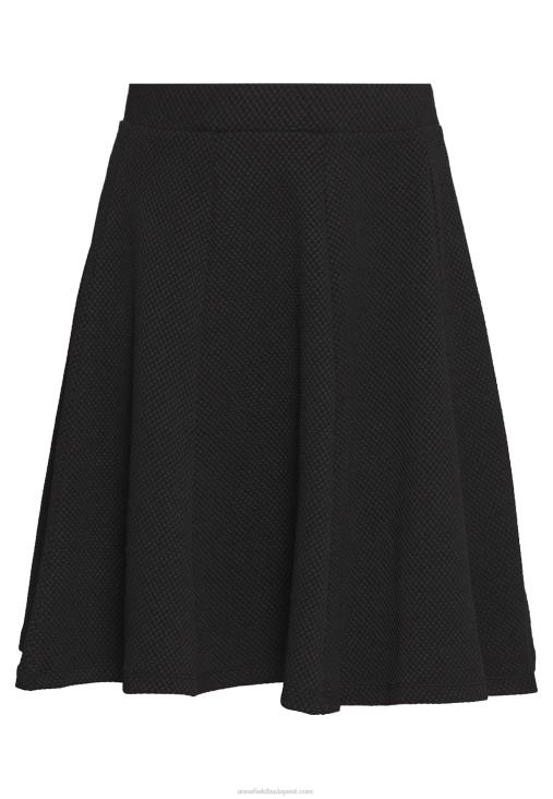 Anna Field nők alap mini a vonalú szoknya mini szoknya fekete RTVD791 - Image 4