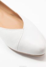 Anna Field nők bőr balerina balett pumpák fehér RTVD2135 - Image 3