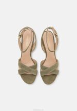 Anna Field nők bőr szandál khaki RTVD1330 - Image 6