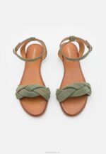 Anna Field nők bőr szandál khaki RTVD1387 - Image 6