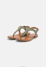 Anna Field nők bőr szandál khaki RTVD1399 - Image 3