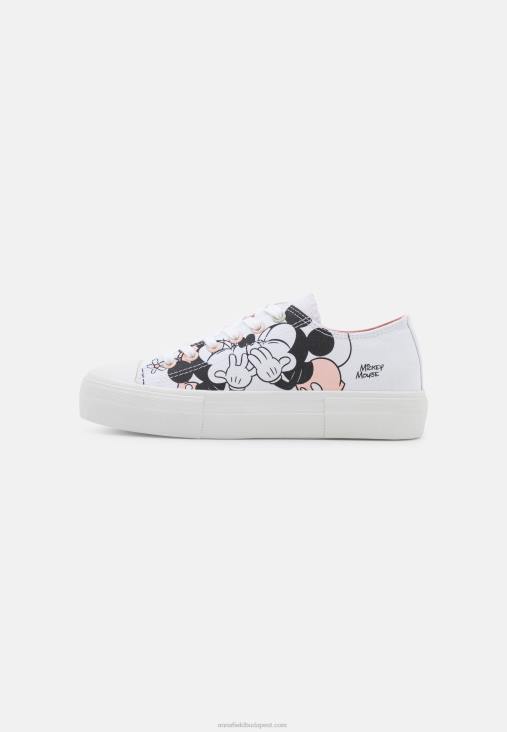 Anna Field nők disney mickey mouse love tornacipő fehér/fekete RTVD1174 - Image 2