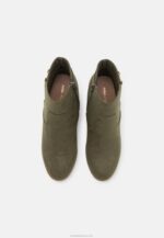 Anna Field nők ék bokacsizma khaki RTVD1913 - Image 6