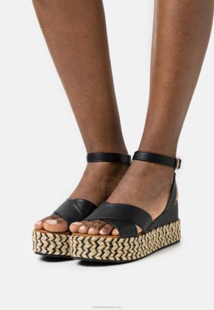 Anna Field nők fekete espadrillák RTVD1479