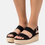 Anna Field nők fekete espadrillák RTVD1482