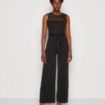 Anna Field nők fekete jumpsuit RTVD902