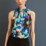 Anna Field nők felső nblue/lila RTVD505