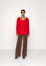 Anna Field nők gomb részlet jumper piros RTVD842 - Image 2