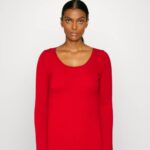 Anna Field nők gomb részlet jumper piros RTVD842