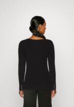 Anna Field nők gombrészlet jumper fekete RTVD848 - Image 3