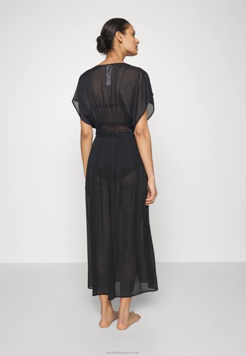 Anna Field nők hímzett cover up 802 fekete strand kiegészítő 802 fekete RTVD739 - Image 3