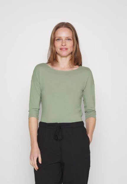 Anna Field nők hosszú ujjú felső világoszöld RTVD532