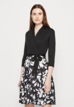 Anna Field nők jersey ruha fekete/fehér RTVD130