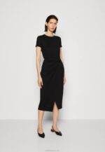 Anna Field nők jersey ruha fekete RTVD102