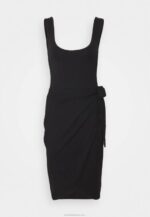 Anna Field nők jersey ruha fekete RTVD109