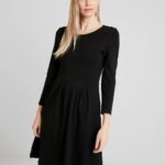 Anna Field nők jersey ruha fekete RTVD120
