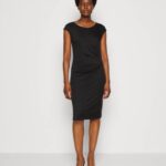 Anna Field nők jersey ruha fekete RTVD136