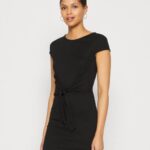 Anna Field nők jersey ruha fekete RTVD140