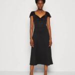 Anna Field nők jersey ruha fekete RTVD160