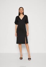 Anna Field nők jersey ruha fekete RTVD176