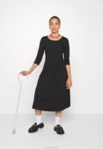 Anna Field nők jersey ruha fekete RTVD181 - Image 9