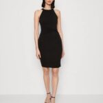 Anna Field nők jersey ruha fekete RTVD182