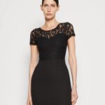 Anna Field nők jersey ruha fekete RTVD58