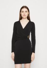 Anna Field nők jersey ruha fekete RTVD66