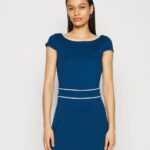 Anna Field nők jersey ruha kék/fehér RTVD124