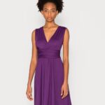 Anna Field nők jersey ruha lila RTVD170