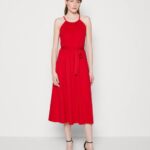 Anna Field nők jersey ruha piros RTVD52