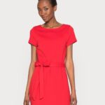 Anna Field nők jersey ruha piros RTVD99