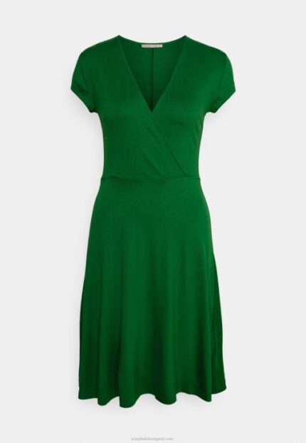 Anna Field nők jersey ruha sötétzöld RTVD116