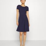 Anna Field nők jersey ruha tengeri kék RTVD105