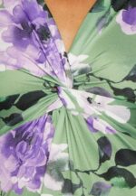 Anna Field nők jersey ruha zöld/lila/fehér RTVD78 - Image 6