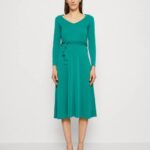 Anna Field nők jersey ruha zöld RTVD180