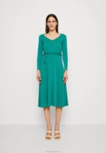 Anna Field nők jersey ruha zöld RTVD180