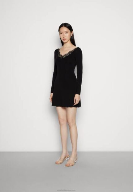 Anna Field nők jumper ruha fekete RTVD236