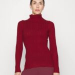 Anna Field nők jumper sötétvörös RTVD843