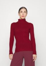 Anna Field nők jumper sötétvörös RTVD843