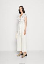 Anna Field nők jumpsuit bézs/fehér RTVD880 - Image 2