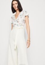 Anna Field nők jumpsuit bézs/fehér RTVD880 - Image 4