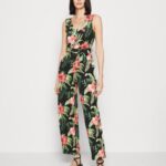 Anna Field nők jumpsuit fekete/zöld RTVD900