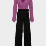 Anna Field nők jumpsuit lila/fekete RTVD887