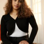 Anna Field nők kardigán fekete RTVD832